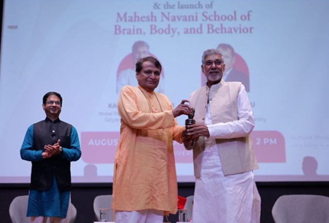Nobel Laureate Kailash Satyarthi inaugurates Rishihood University’s Mahesh Navani School of Brain, Body, and Behaviour (MaNaS)