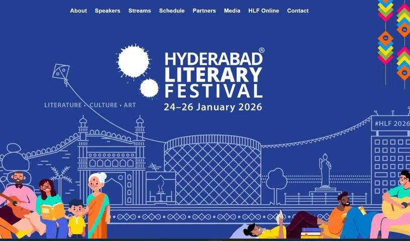 Hyderabad Literary Festival 2026 to be held at Sattva Knowledge City from January 24