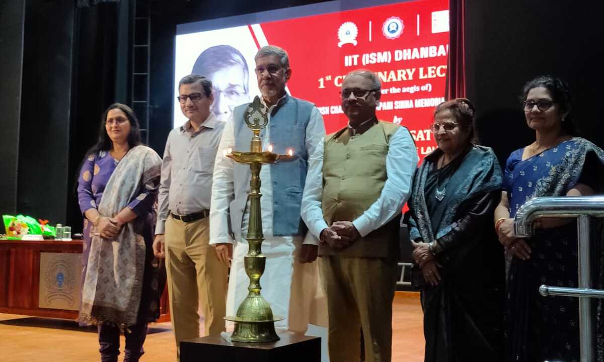 Compassion Must Guide Technology, Says Satyarthi at IIT (ISM)