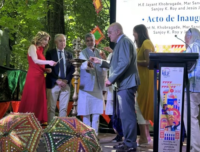 Valladolid showcases its “strong ties” with India at the start of the 4th edition of the Jaipur Literature Festival Spain