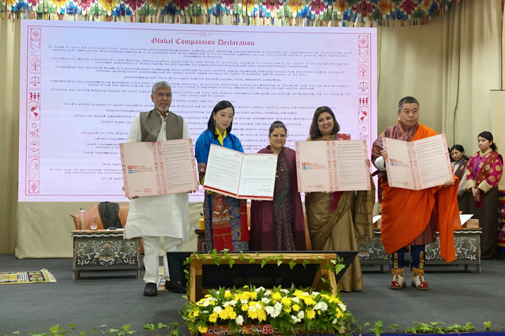 Bhutan Leads with Global Compassion Declaration