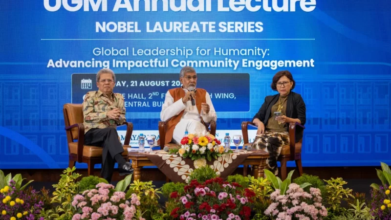 Nobel Prize Winner Kailash Satyarthi: Bringing UGM’s Community Service Program to the Global Stage